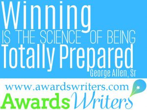 Winning is the science of being totally prepared