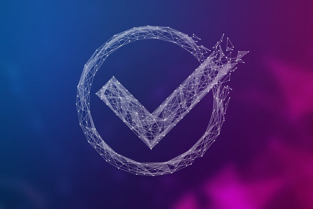 Purple tick